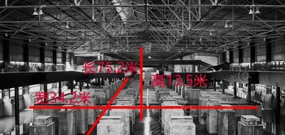 深圳蛇口价值工厂柱阵展览大厅场地尺寸图12